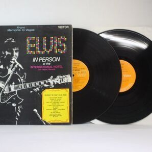 英LP Elvis Presley From Memphis to Vegas / Back in Memphis UK盤 英国盤 Stereo ステレオ エルヴィス プレスリー