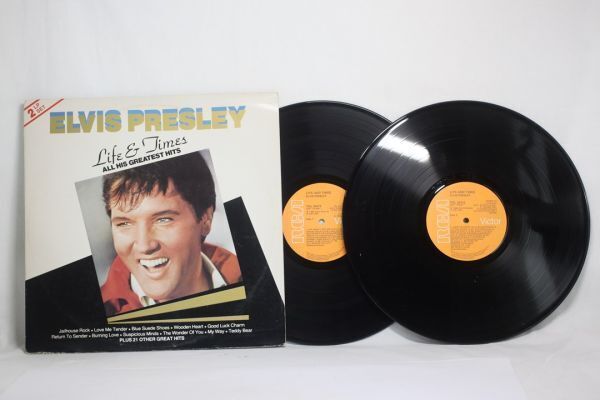 Elvis Presley Life And Times: All His Greatest Hits UK(英 GB)盤 2LP Stereo