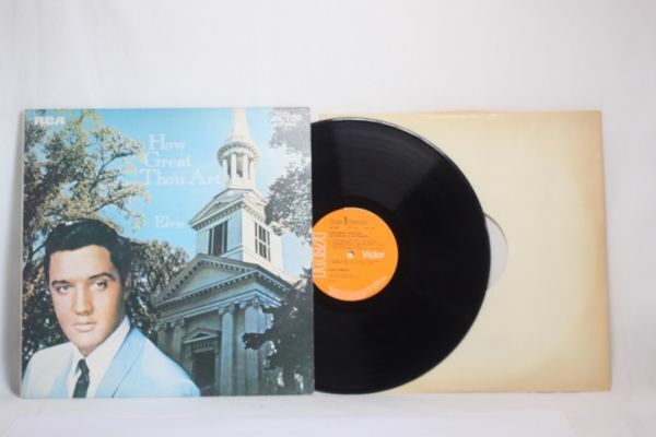 Elvis Presley How Great Thou Art UK(英 GB)盤 LP Stereo