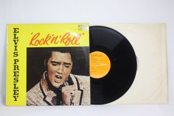 Elvis Presley Rock 'n' Roll UK(英 GB)盤 LP Stereo