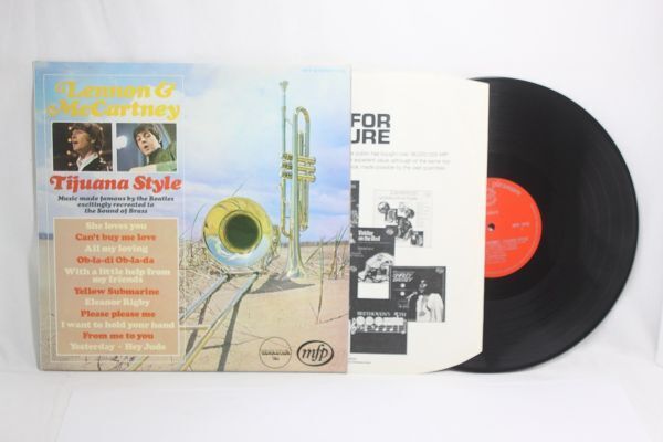 The Torero Band Lennon & McCartney - Tijuana Style UK(英 GB)盤 LP Stereo 両面マト1 オリジナルインナースリーブ