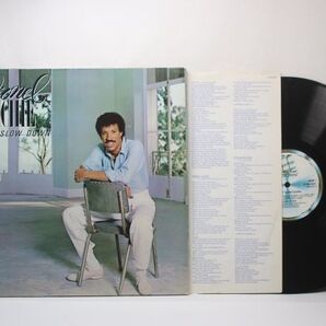 独LP Lionel Riche CAN'T SLOW DOWN ドイツ盤 Stereo 初期プレス ステレオ ライオネル・リッチー