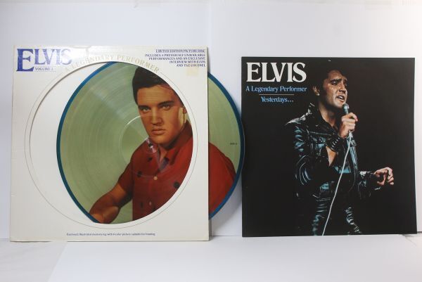 Elvis Presley A Legendary Performer Vol.3 Volume3 US(米)盤 LP Stereo 限定版ピクチャーディスク