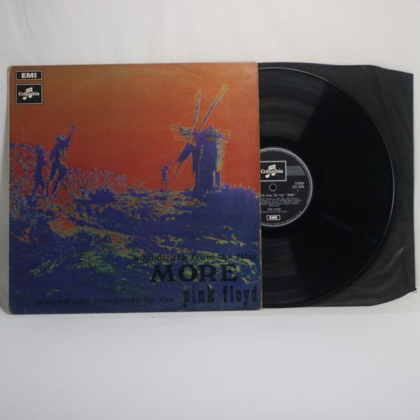 Pink Floyd Soundtrack From The Film More UK(英 GB)盤 LP Stereo 初回UKオリジナル盤(1st press)オリジナルインナースリーブ付