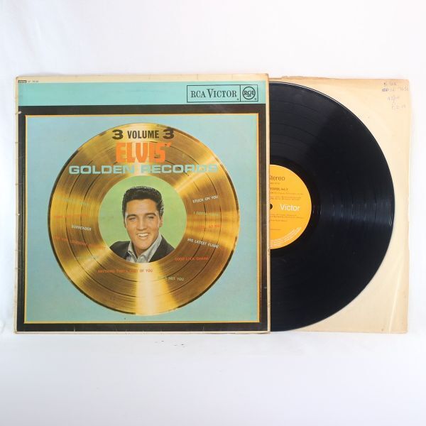 Elvis Presley Elvis' Golden Records Vol.3 volume3 UKオリジナル(英 GB)盤 LP Stereo ゴールデンレコード