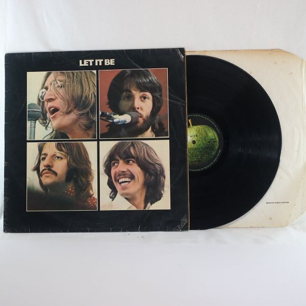 The Beatles Let It Be UKオリジナル(英 GB)盤 LP Stereo 単品ジャケット版 レット イット ビー