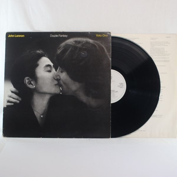 John Lennon & Yoko Ono Double Fantasy UKオリジナル(英 GB)盤 LP Stereo オリジナルインナースリーブ付 ジョンレノン オノヨーコ