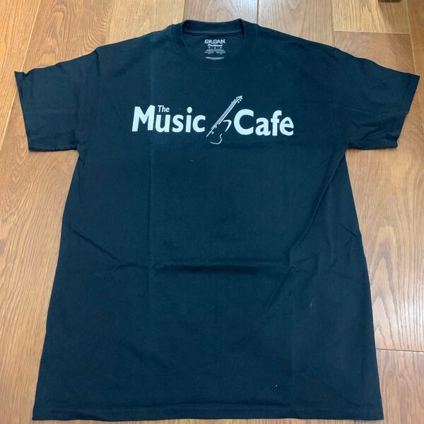 The Music Cafe Tシャツ 黒 Lサイズ GILDAN