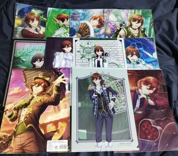 QUARTET NIGHT 寿嶺二 うたプリ うたの☆プリンスさまっ♪ クリアファイルセット シャニライ カルナイ