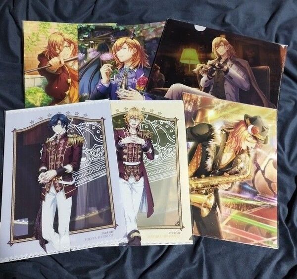 うたの☆プリンスさまっ♪ うたプリ 神宮寺レン 一ノ瀬トキヤ 四ノ宮那月 クリアファイルセット シャニライ キングダム