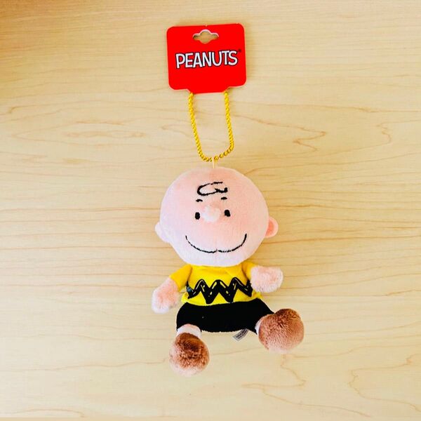 PEANUTS スヌーピー チャーリーブラウン マスコット ぬいぐるみ キーホルダー