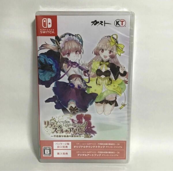 リディー&スールのアトリエ 不思議な絵画の錬金術士DX switch 新品