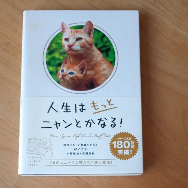 人生はもっとニャンとかなる! 明日にもっと幸福をまねく68の方法 水野敬也/著 長沼直樹/著