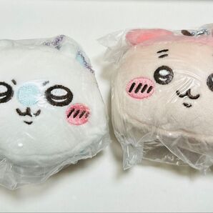 ちいかわ もちもちフェイスマスコット2 カニちゃん (古本屋) モモンガ 2点セット