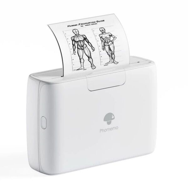 新品未開封 Phomemo M04S ミニサーマルプリンター ホワイト