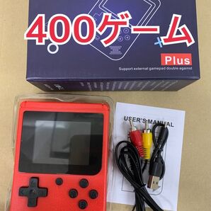 レトロゲーム GAME BOX plus 400ゲームス 携帯型エミュレータ レトロゲーム機 ゲーム ポータブルゲーム機 携帯