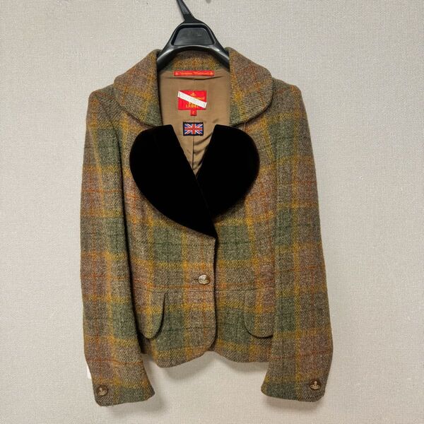 Vivienne Westwood ラブジャケット ハリスツイード サイズ2 2005年回顧展 レッドレーベル