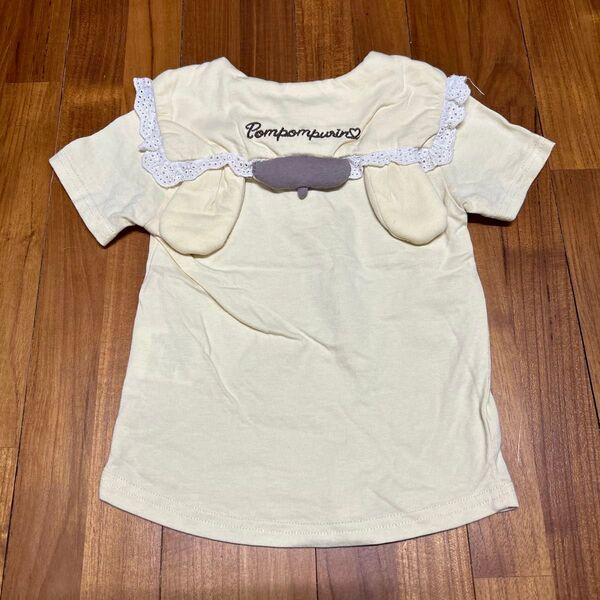 ポムポムプリン襟 Tシャツ 90