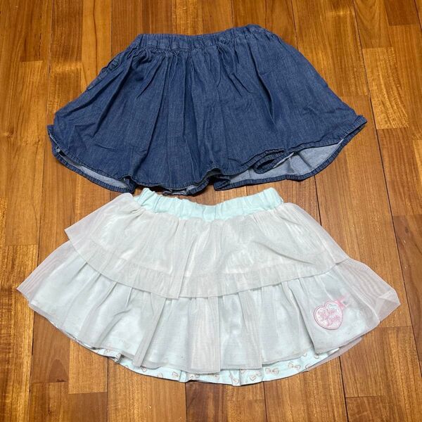 スカート スカパン 2着 90-100