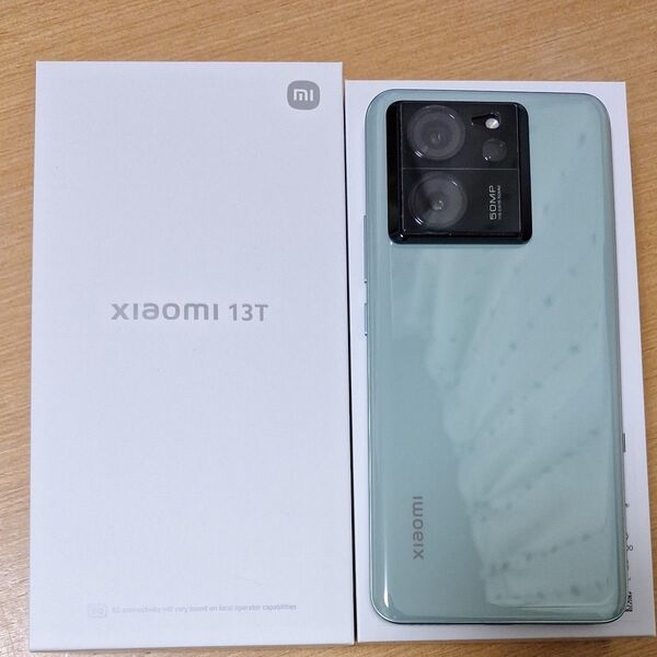 【美品】Xiaomi 13T 日本版 SIMフリー 本体+箱・純正ケース・おまけ多数付属 おサイフケータイ対応