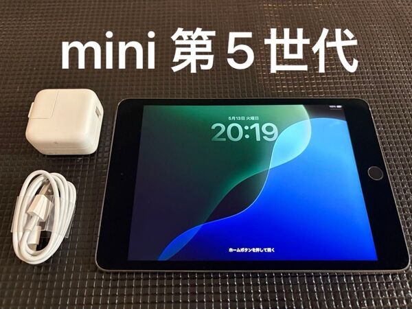 iPad mini 5 Wi-Fi 64GB バッテリー最大容量81.6%