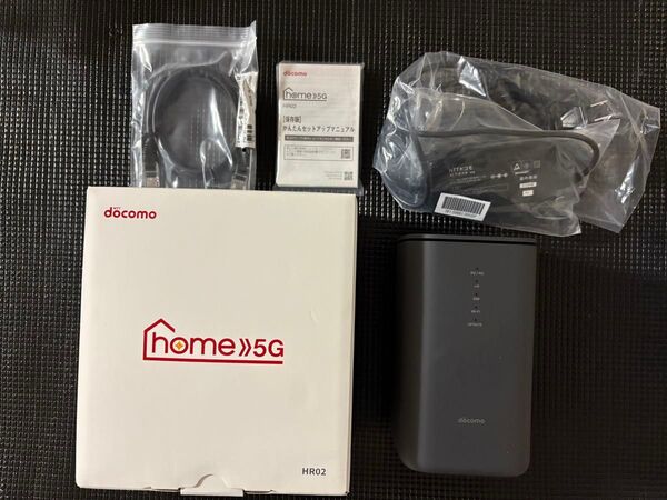SHARP home 5G HR02 ドコモ ホームルーター SIMフリー