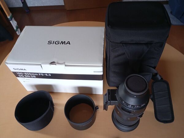 SIGMA シグマ レンズ 150-600mm F5-6.3 DG DN OS (PLフィルター付き)