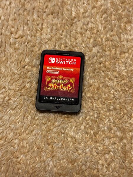 Nintendo Switch ポケットモンスター スカーレット ソフトのみ