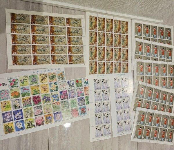 記念切手 5330円分 額面割れ 未使用 即発送 シート コレクション