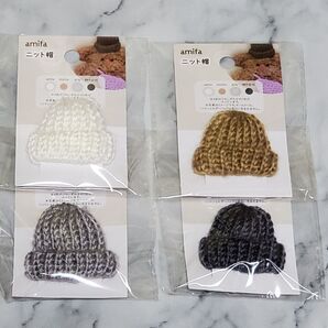ミニニット帽 4色セット