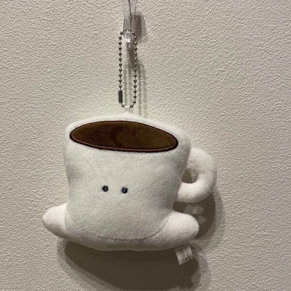 つぶらな瞳の喫茶店 キーホルダー コーヒー マスコット ボールチェーン付
