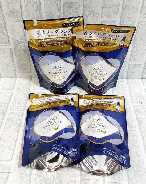 新品未使用 ファーファ ファインフレグランス ファブリックミスト オム
