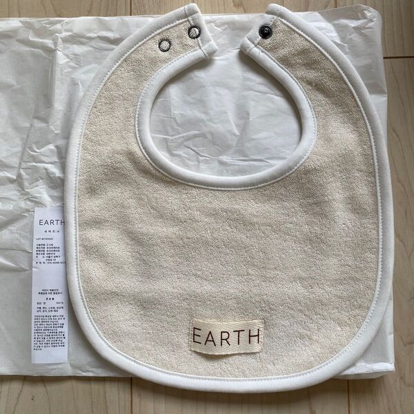 EARTH THE ARCHIVE アース オーガニックビブ スタイ よだれかけ エクリュ bib