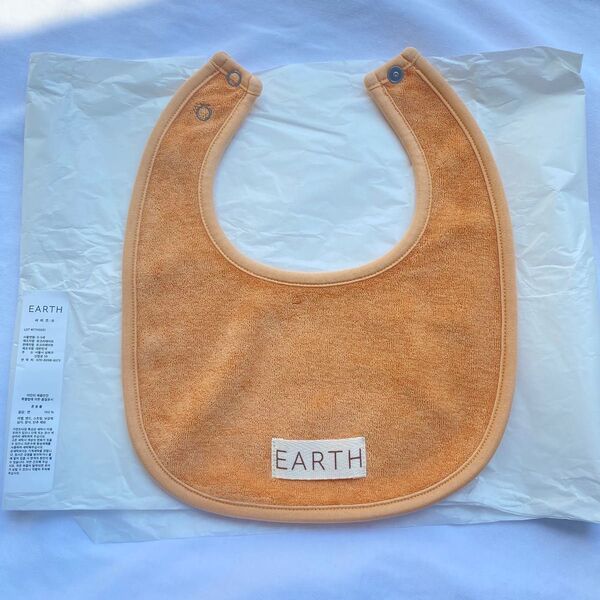 EARTH THE ARCHIVE アース オーガニックビブ bib スタイ よだれかけ オーガニックコットン