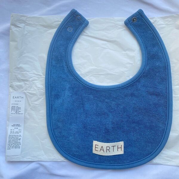 EARTH THE ARCHIVE アース オーガニックビブ bib スタイ よだれかけ オーガニックコットン