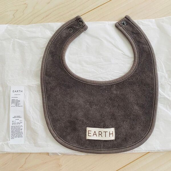 EARTH THE ARCHIVE アース オーガニックビブ bib スタイ よだれかけ オーガニックコットン