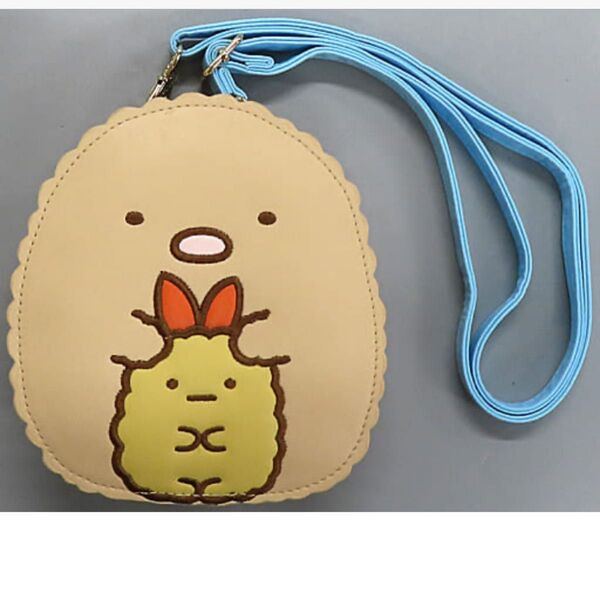 すみっコぐらし×CIAOPANIC TYPY(チャオパニックティピー) ミニショルダーバッグ とんかつ えびふらいのしっぽ
