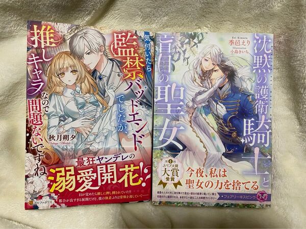 気付いたら監禁バッドエンドでしたが、推しキャラなので問題ないですね / 沈黙の護衛騎士と盲目の聖女