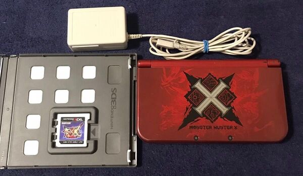 New Nintendo 3DS LLモンスターハンターX ソフト付き おまけ付き