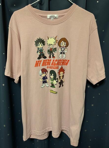 僕のヒーローアカデミア Tシャツ サイズLL(XL)ヒロアカ 緑谷出久 爆豪勝己