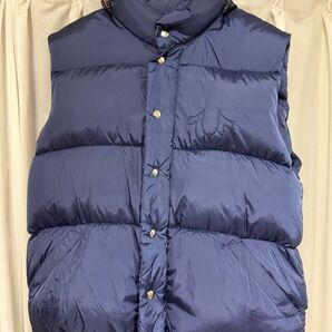 True Religion Brand Jeans ダウンベスト メンズLサイズ ネイビー色