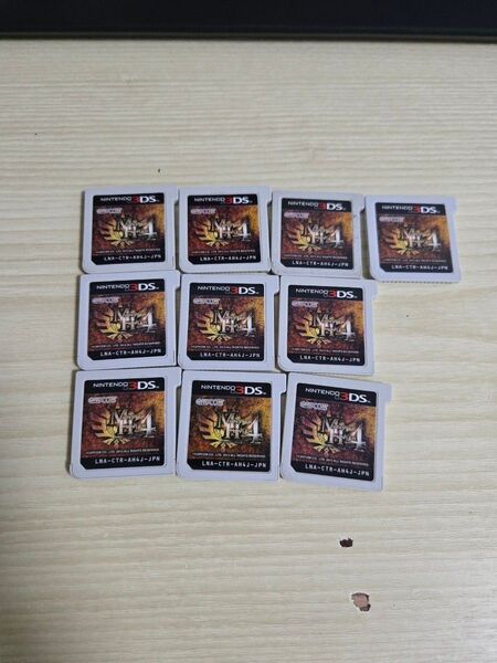 モンスターハンター4 mh4 3DS ソフト 10個セット まとめ売り