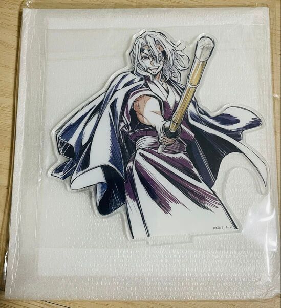 鬼滅の刃 柱稽古リアルタイムカフェ 第三話柱描き下ろしイラスト 宇髄天元 背景付きアクリルスタンド アクスタ