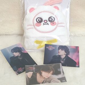 FCくじ straykids ジニレット タオル ヒョンジン エコパ domin ATE skzoo ループタオル グッズ スキズ