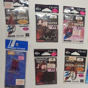 がまかつ メジャークラフト アシストフック まとめ売り