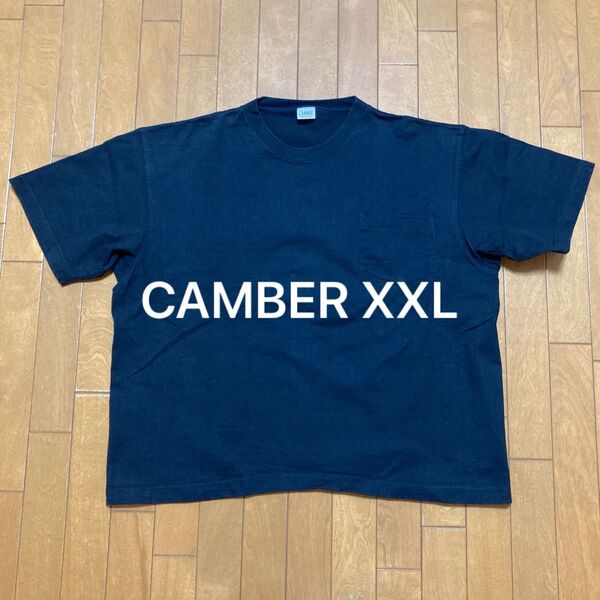 キャンバーマックスウエイト 半袖Tシャツ 黒 XXL