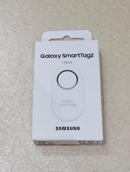 新品未開封 Galaxy SmartTag2 ギャラクシー スマートタグ2 Samsung 1パック ホワイト 紛失防止タグ