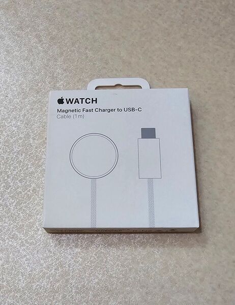 【純正】Apple Watch マグネット編み込み式充電ケーブル
