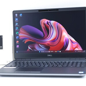 美品 4K ★3840x2160★ Quadro RTX3000★ DELL Precision 7550 十世代 Xeon 10885M メモリ64GB Nvme SSD1TB ノードパソコン Windows11 f