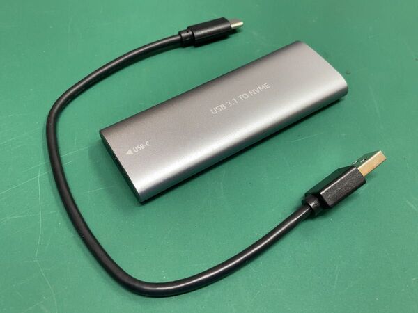 M.2 SSD 256GB+外付けアルミケース Western Digital NVMe
